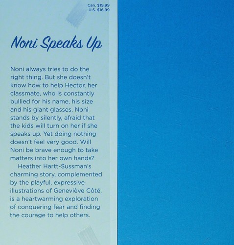 Noni Speaks Up by Heather Hartt-Sussman